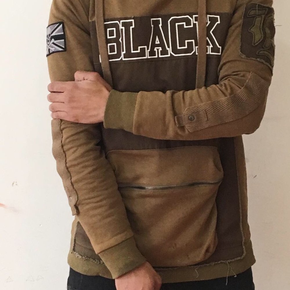 Chris brown Black pyramid hoodie limited edition
